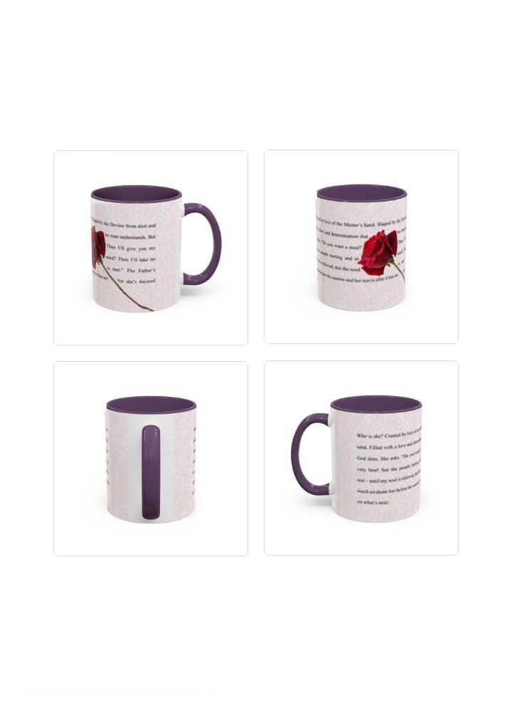 Custom Purple Handle Mug