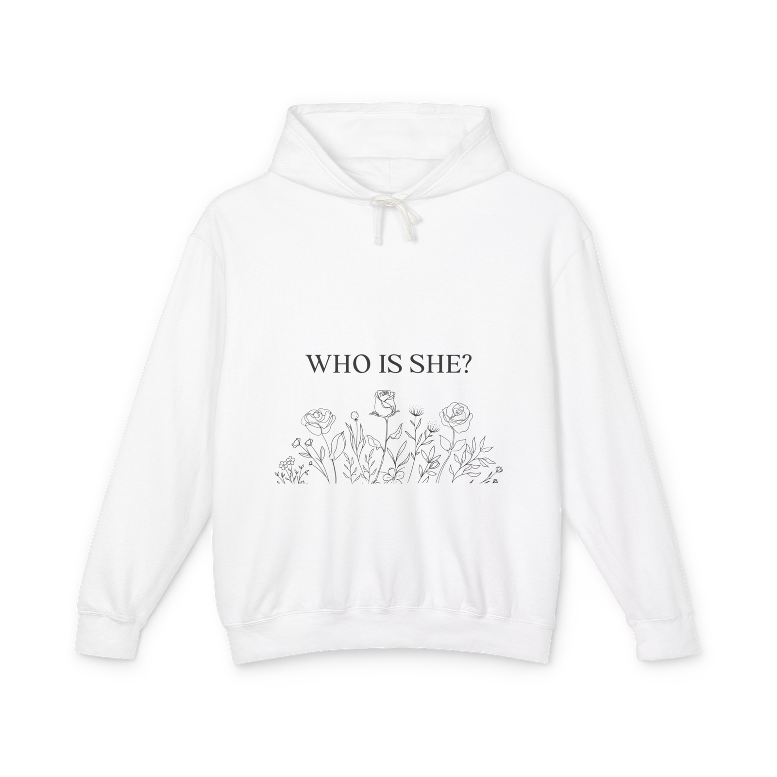 Who Is She hoodie